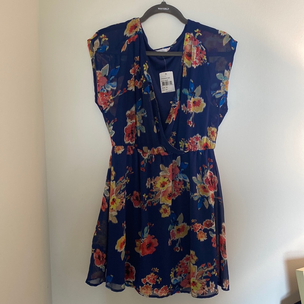Floral mini dress